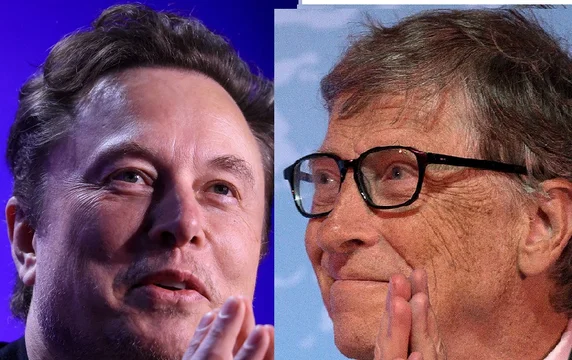 Elon Musk y Bill Gates