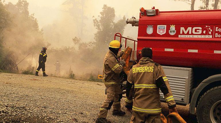 incendios chile