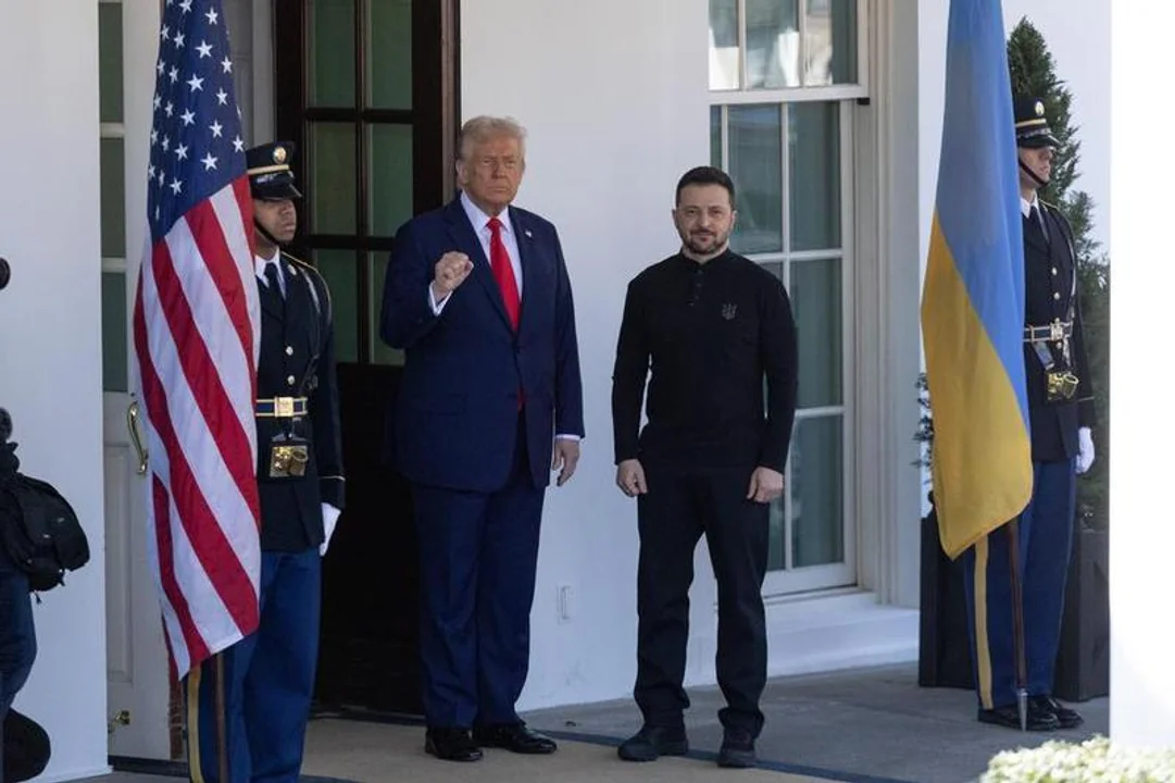 Trump y Zelenski