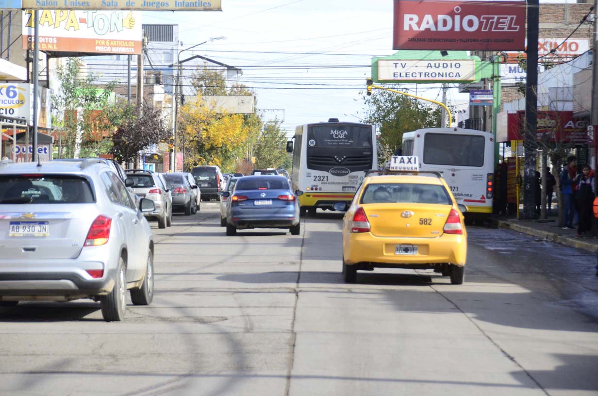Calle Sarmiento Nqn