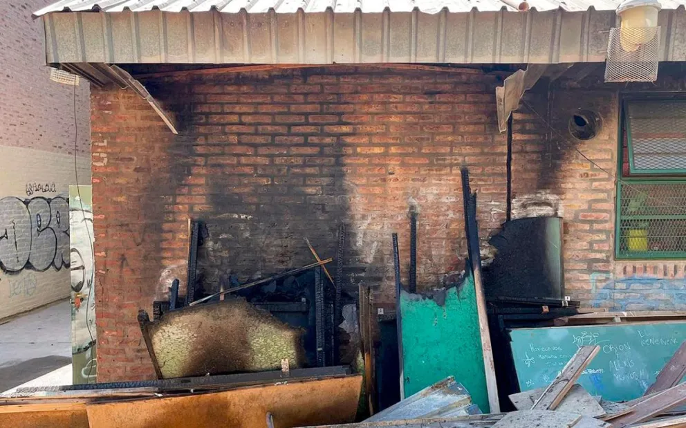 incendio escuela