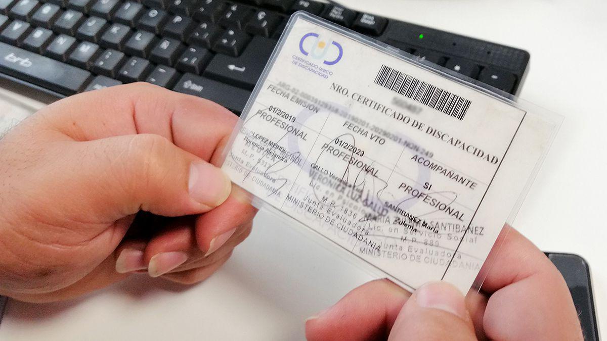 Certificado de discapacidad