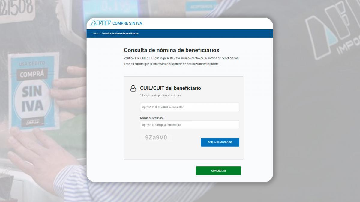 afip consulta