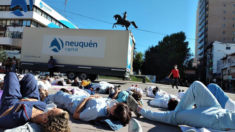 Protesta NQN