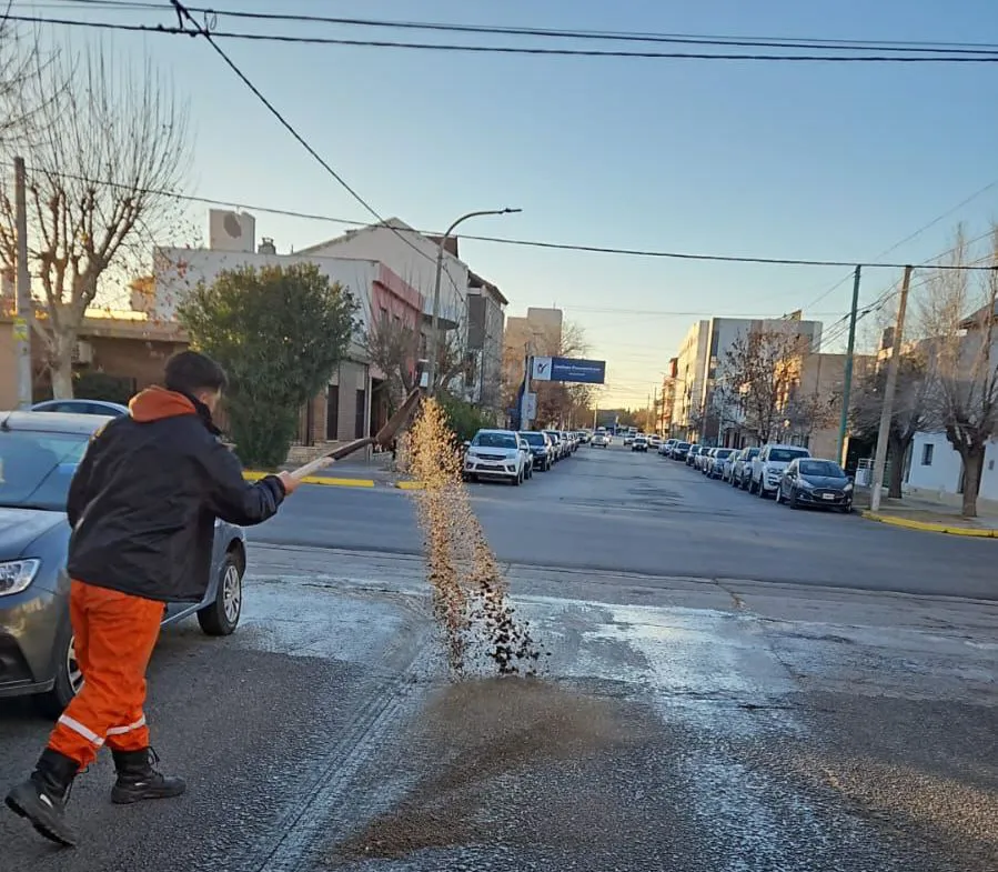 operativo “Anti Hielo” nqn