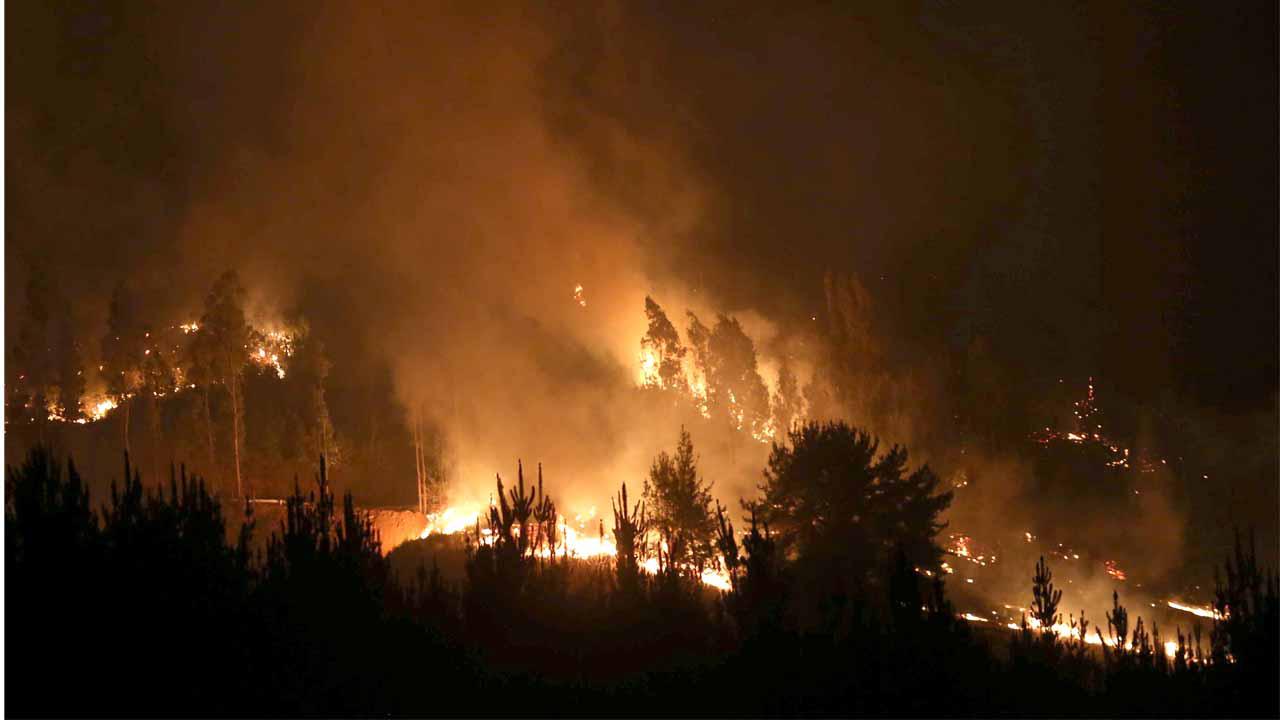 Incendios chile