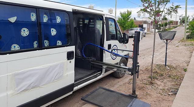Transporte personas con discapacidad