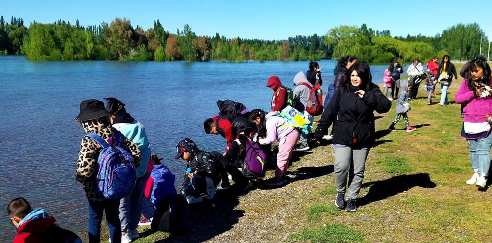 Siembra Educativa Ambiental de Truchas Arco Iris