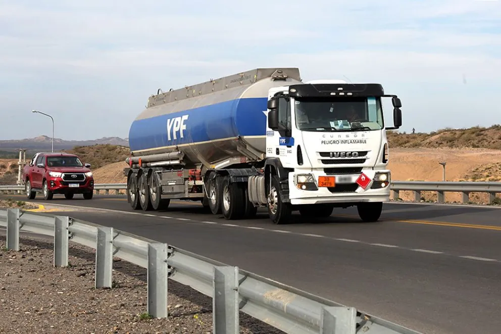 ruta camion ypf